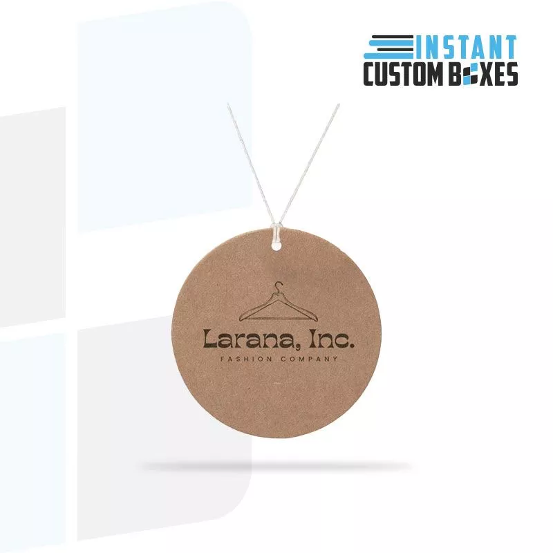 Custom Round Shaped Hangtags