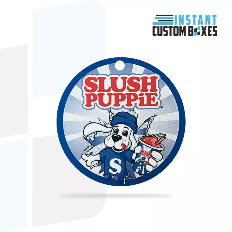 Custom Round Shaped Hangtags