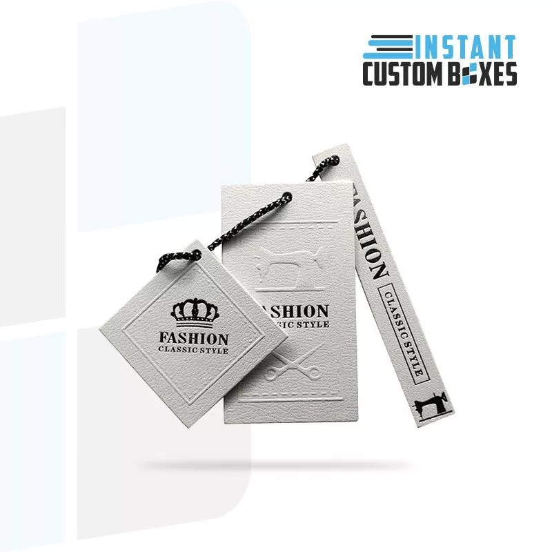 Custom Embossed Debossed Hangtags