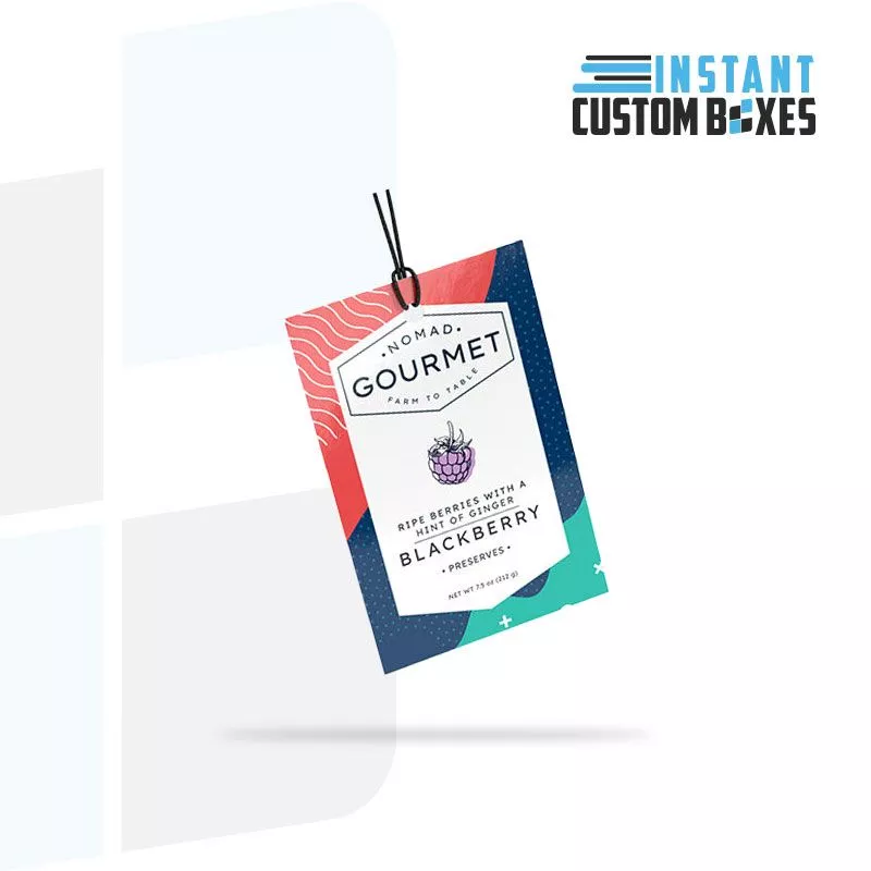 Custom Made Glossy Hangtags